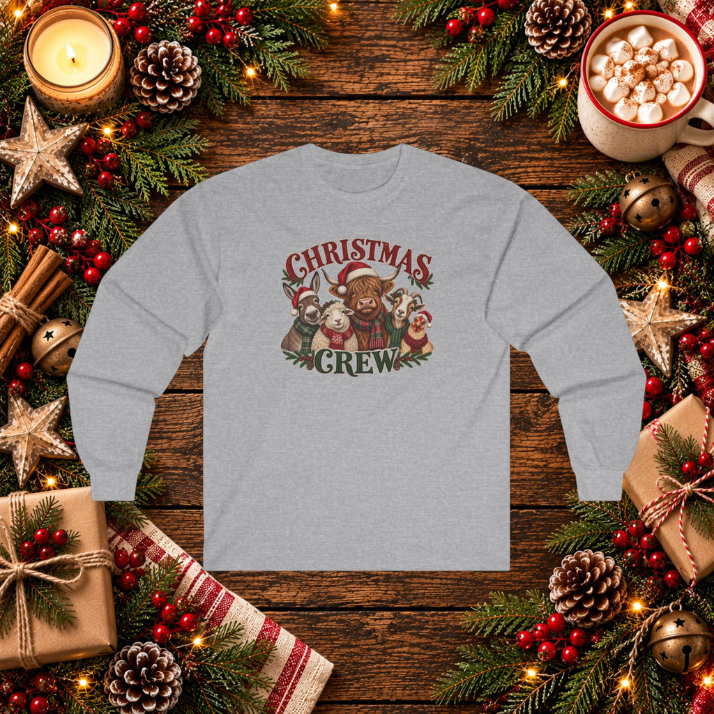 Christmas Crew Long Sleeve Tee