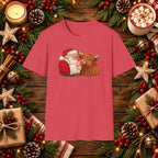 Santa & Highland T-Shirt