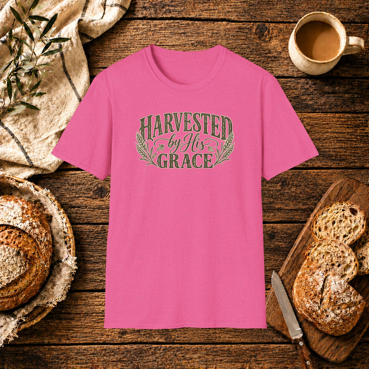 Harvested by His Grace T-Shirt