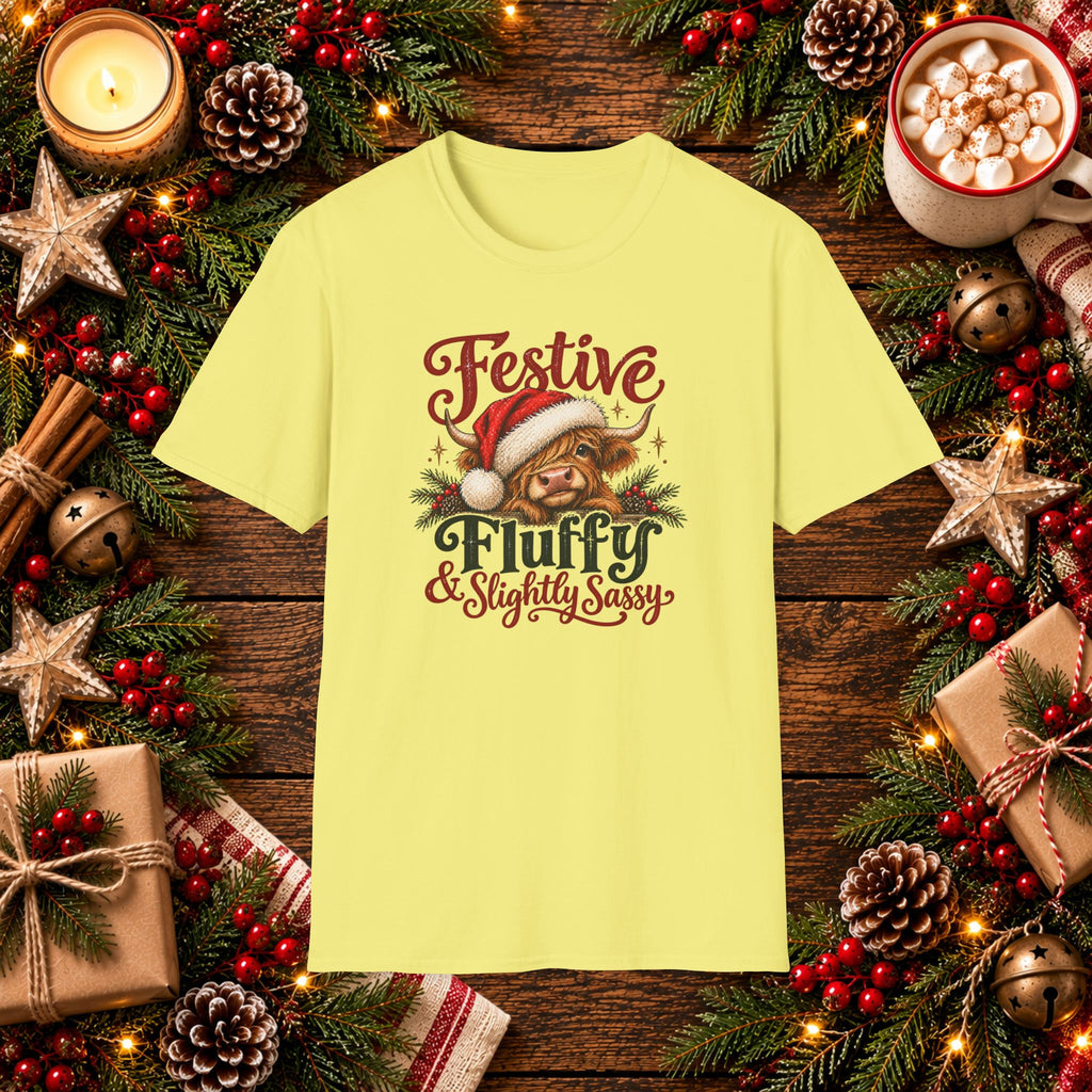 Festive Fluffy & Slightly Sassy T-Shirt