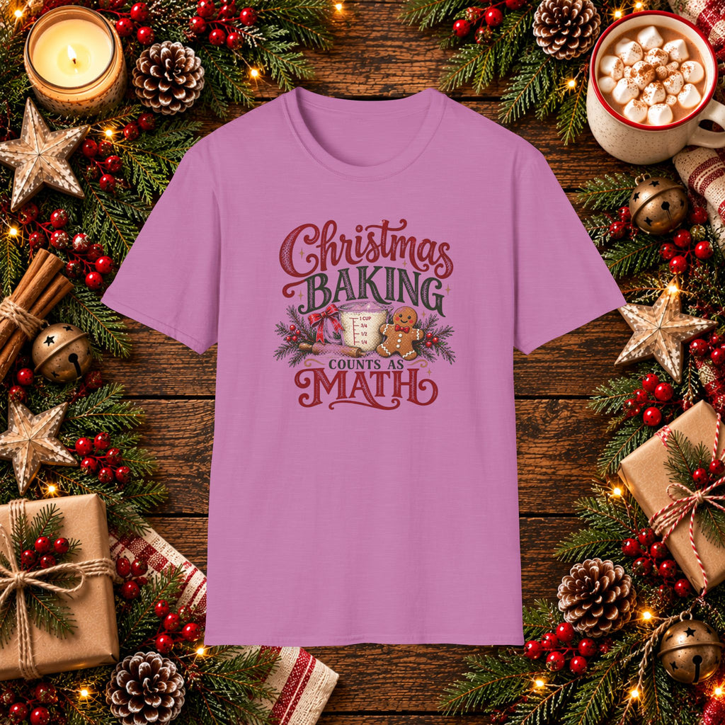 Christmas Baking Counts as Math T-Shirt