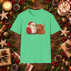 Santa & Highland T-Shirt