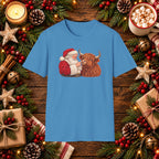 Santa & Highland T-Shirt