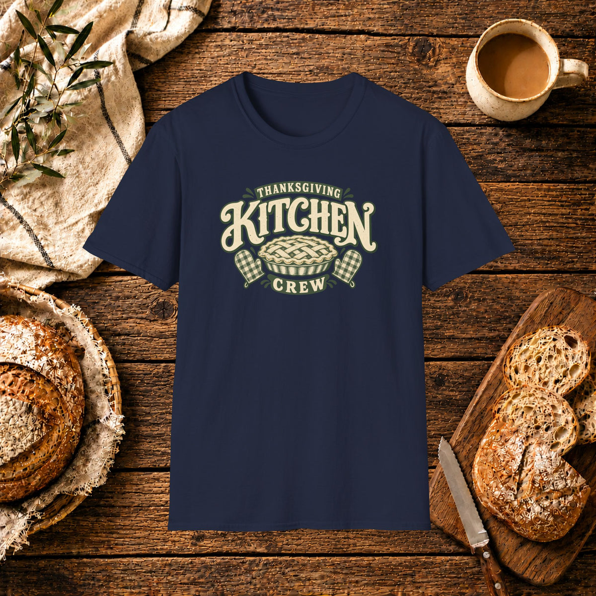 Thanksgiving Kitchen Crew T-Shirt