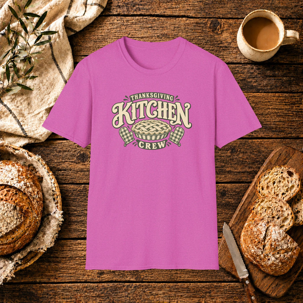 Thanksgiving Kitchen Crew T-Shirt