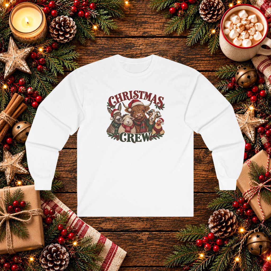 Christmas Crew Long Sleeve Tee
