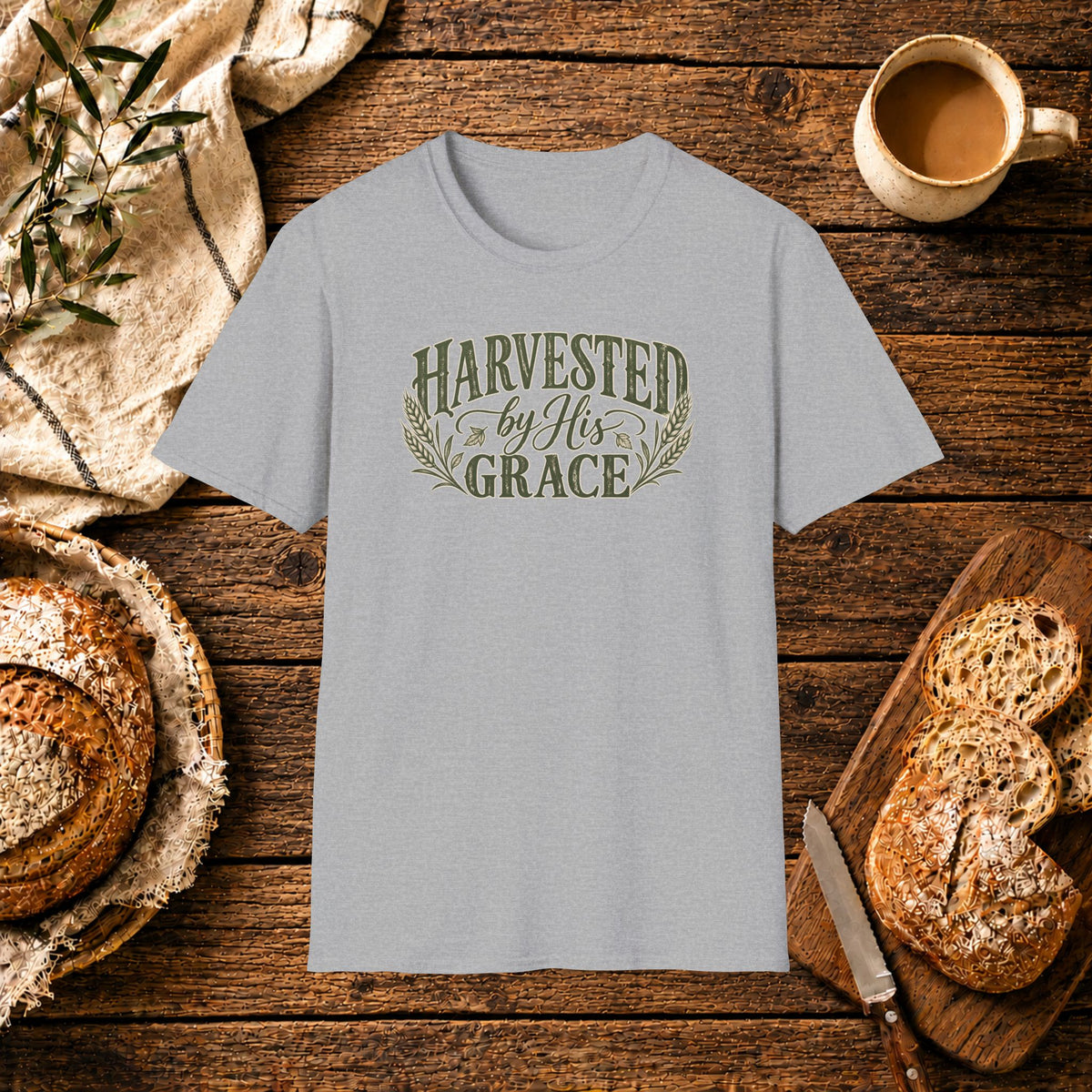 Harvested by His Grace T-Shirt