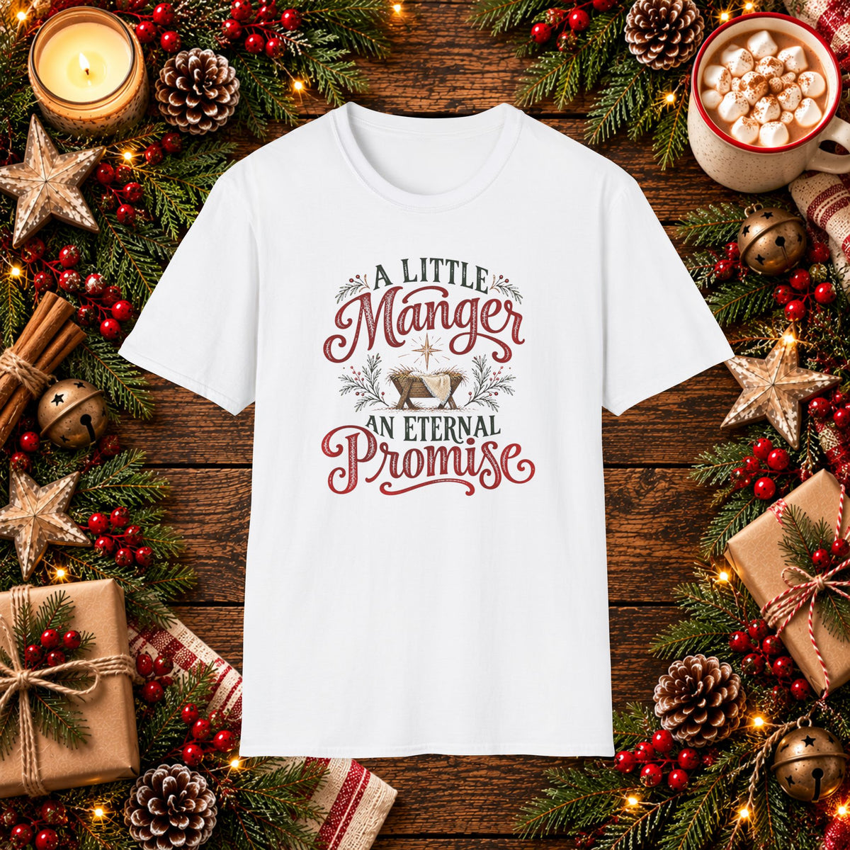 A Little Manger An Eternal Promise T-Shirt