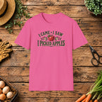 I Came I Saw I picked Apples T-Shirt