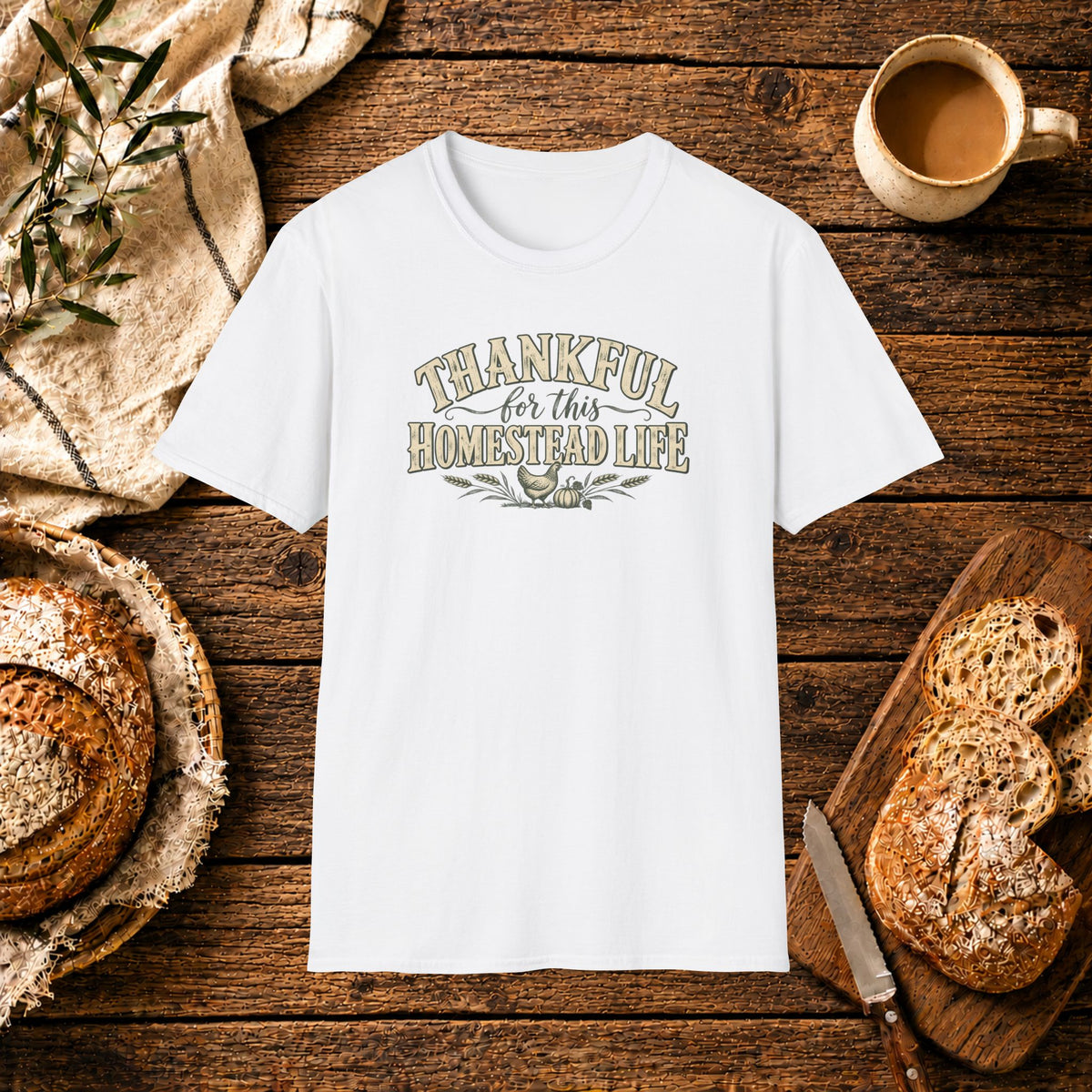 Thankful for this Homestead Life T-Shirt