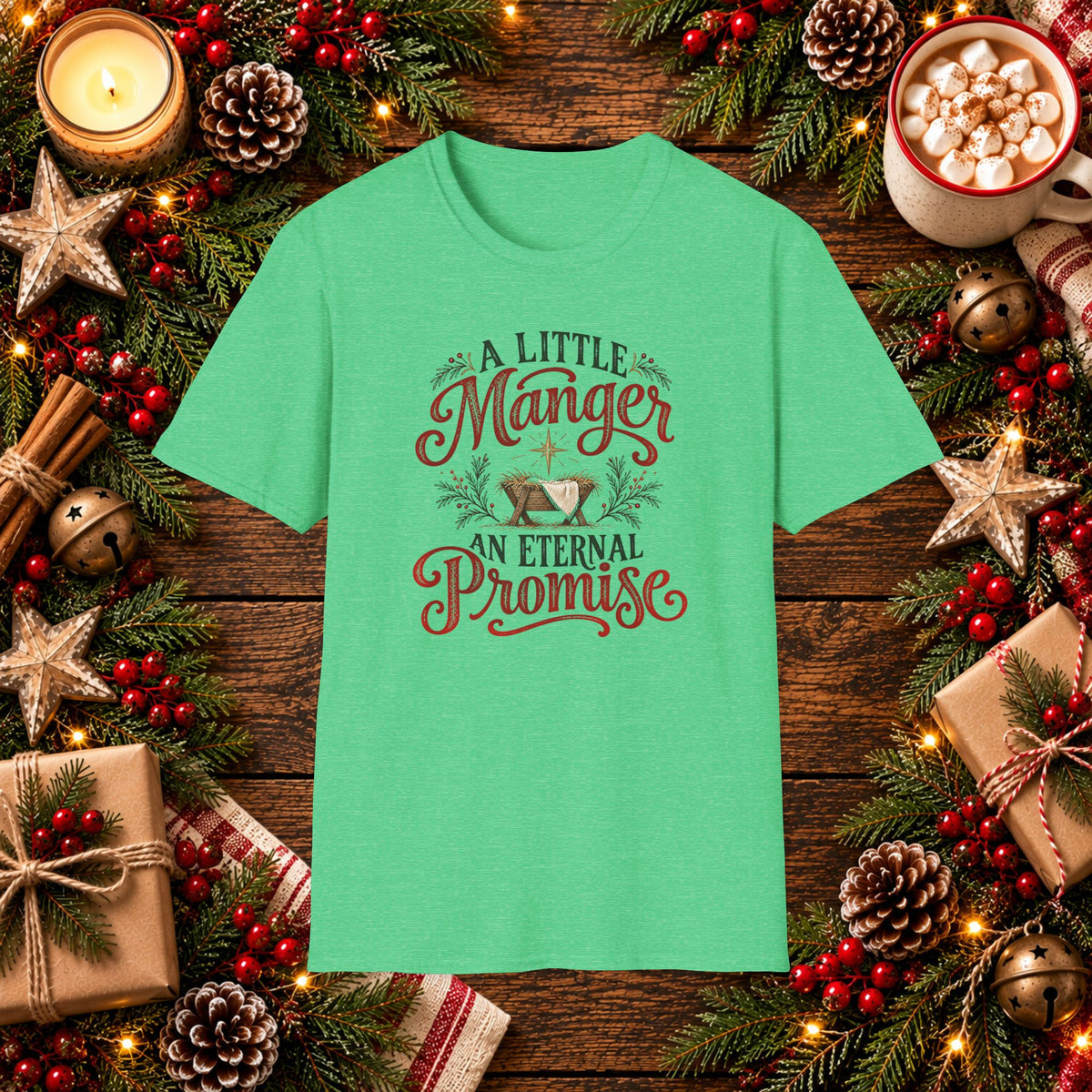 A Little Manger An Eternal Promise T-Shirt