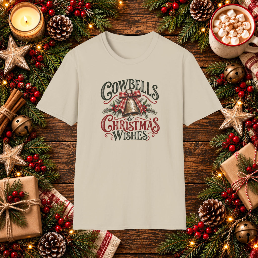 Cowbells & Christmas Wishes T-Shirt