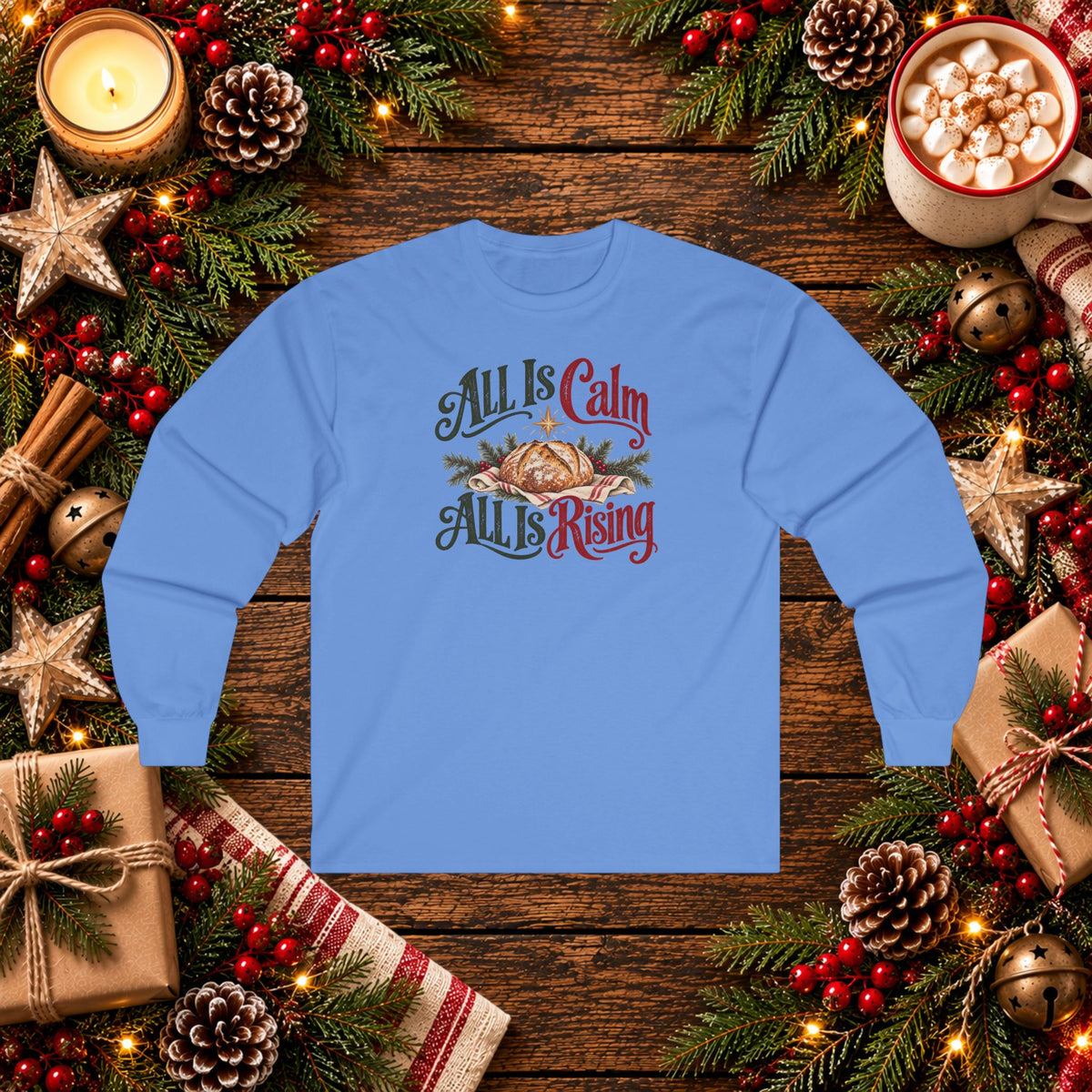 All is Calm All is Rising Long Sleeve Tee