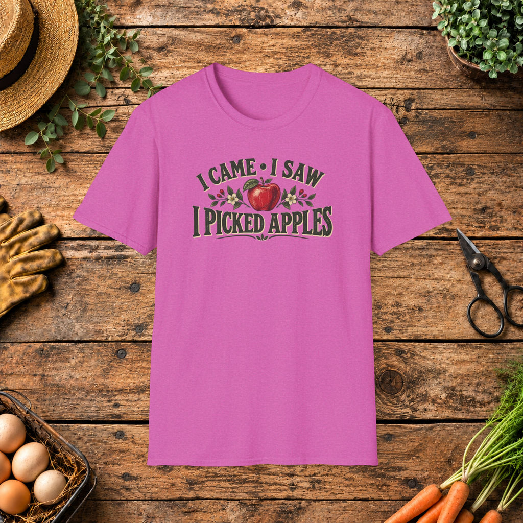 I Came I Saw I picked Apples T-Shirt