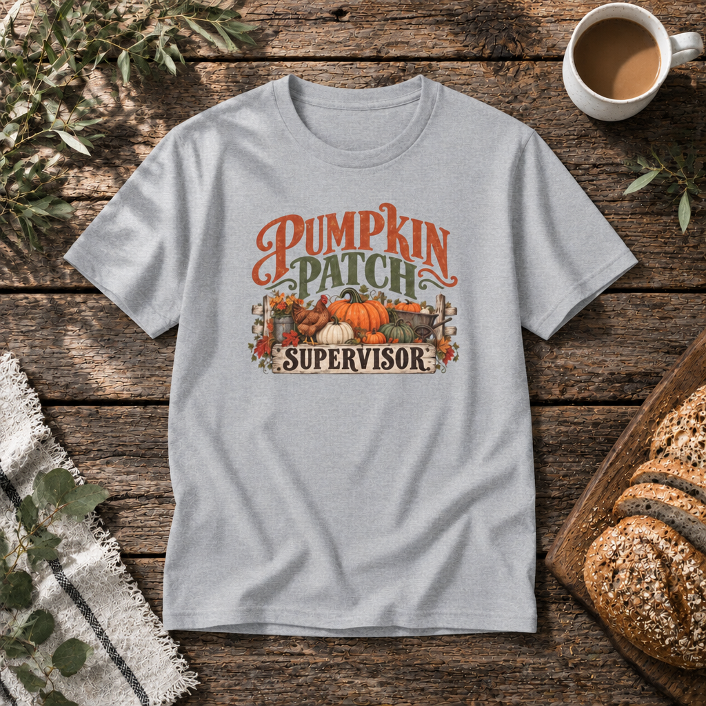 Pumpkin Patch Supervisor T-Shirt