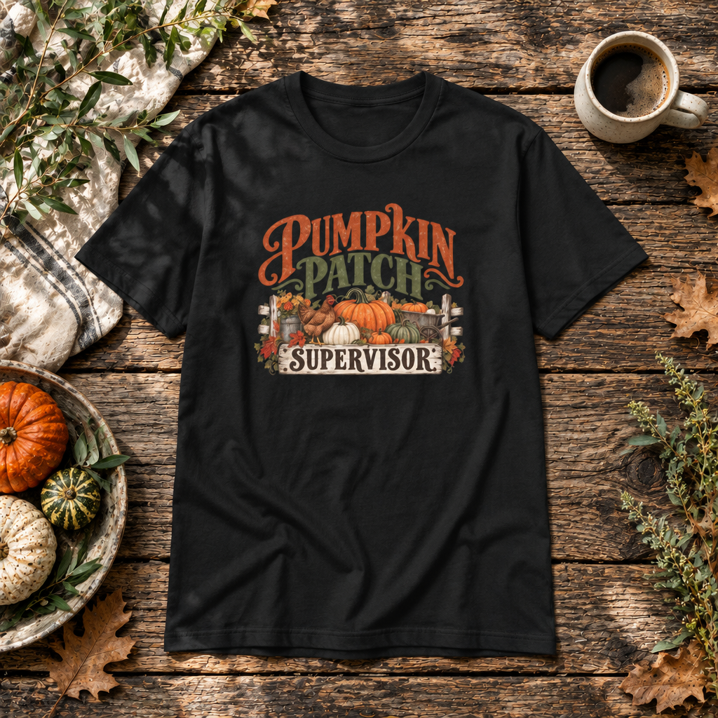 Pumpkin Patch Supervisor T-Shirt