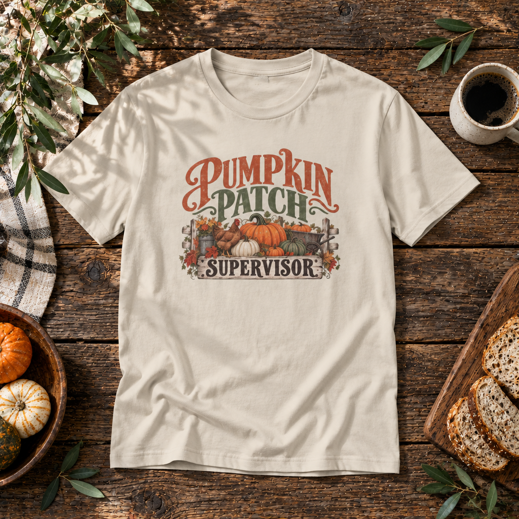 Pumpkin Patch Supervisor T-Shirt