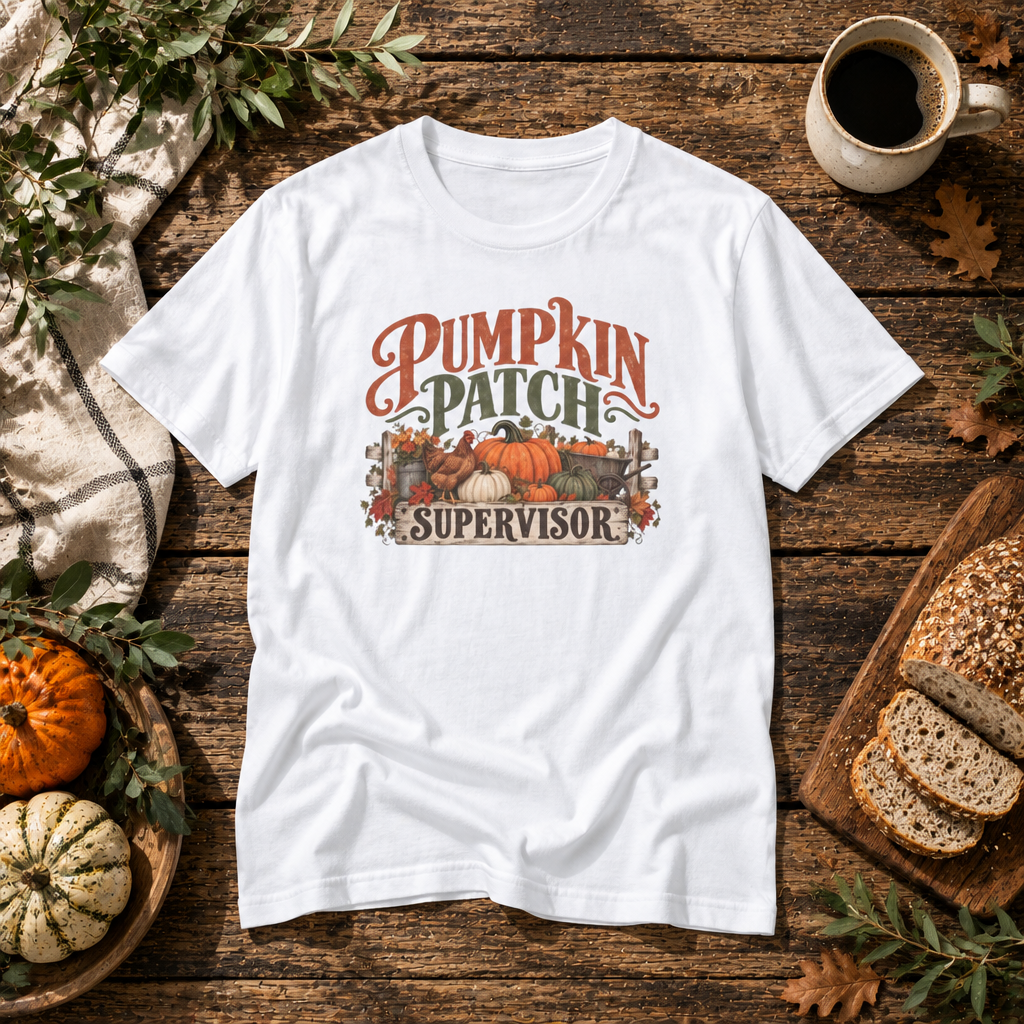 Pumpkin Patch Supervisor T-Shirt