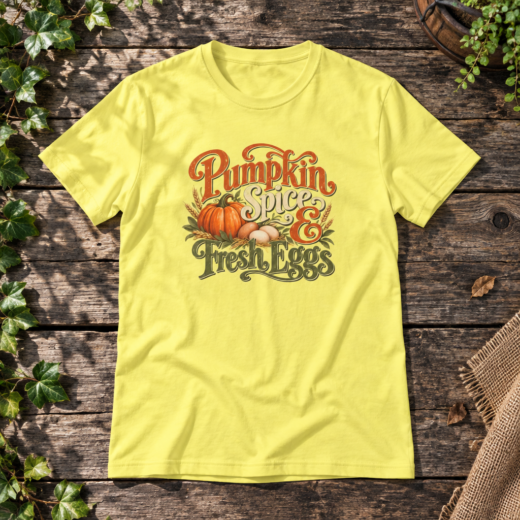 Pumpkin Spice & Fresh Eggs T-Shirt
