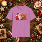 Santa & Highland T-Shirt
