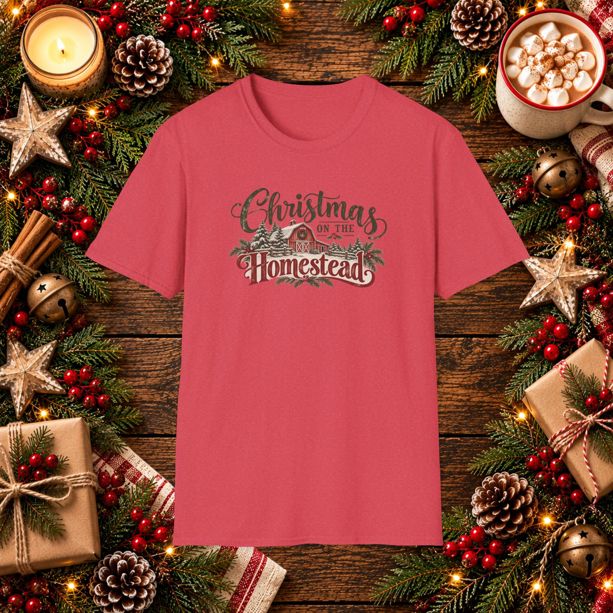 Christmas on the Homestead T-Shirt