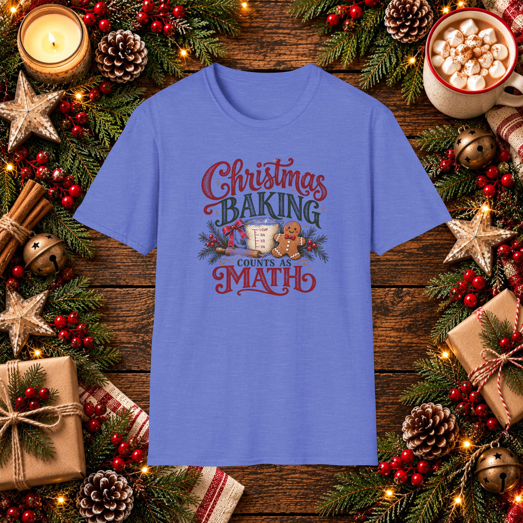 Christmas Baking Counts as Math T-Shirt