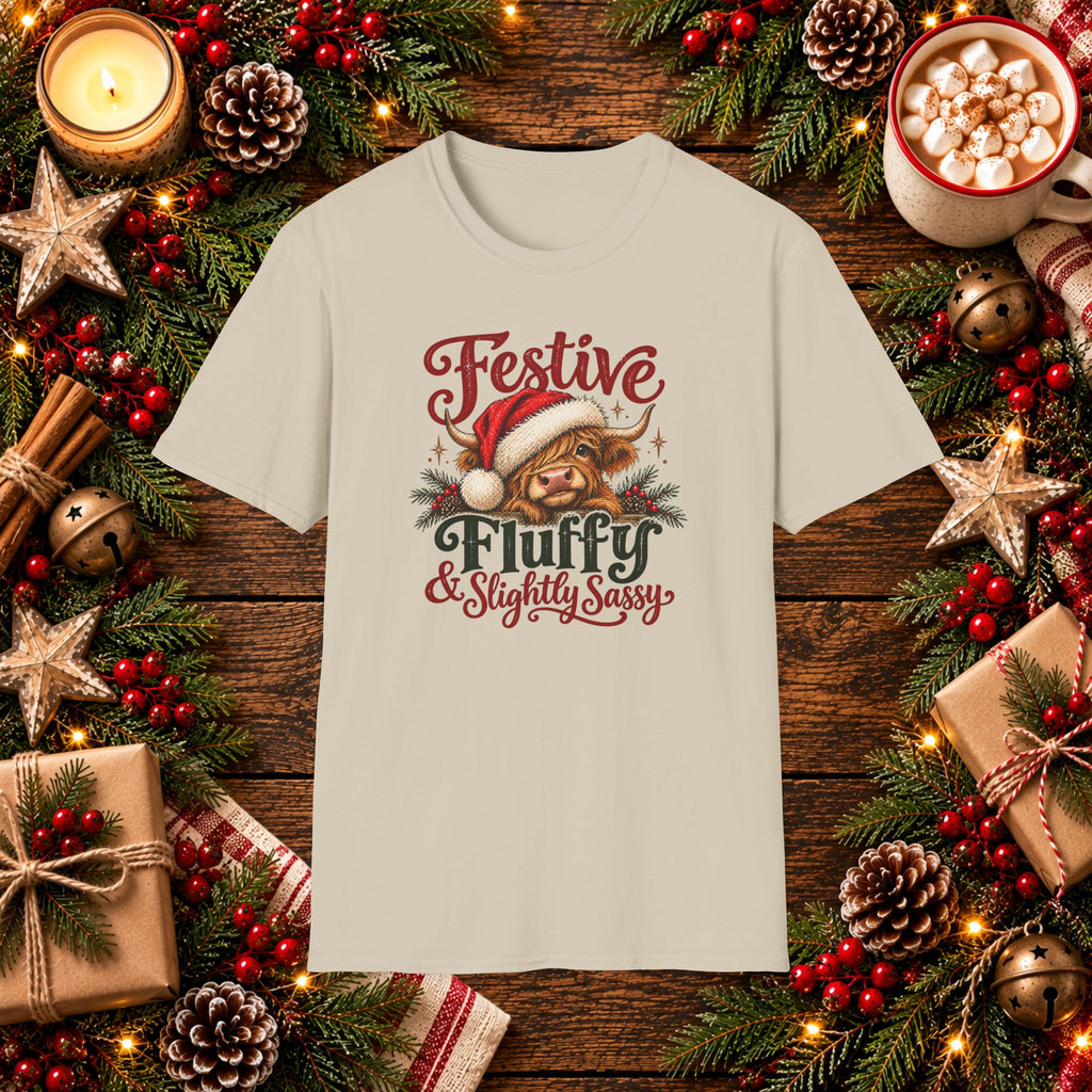 Festive Fluffy & Slightly Sassy T-Shirt