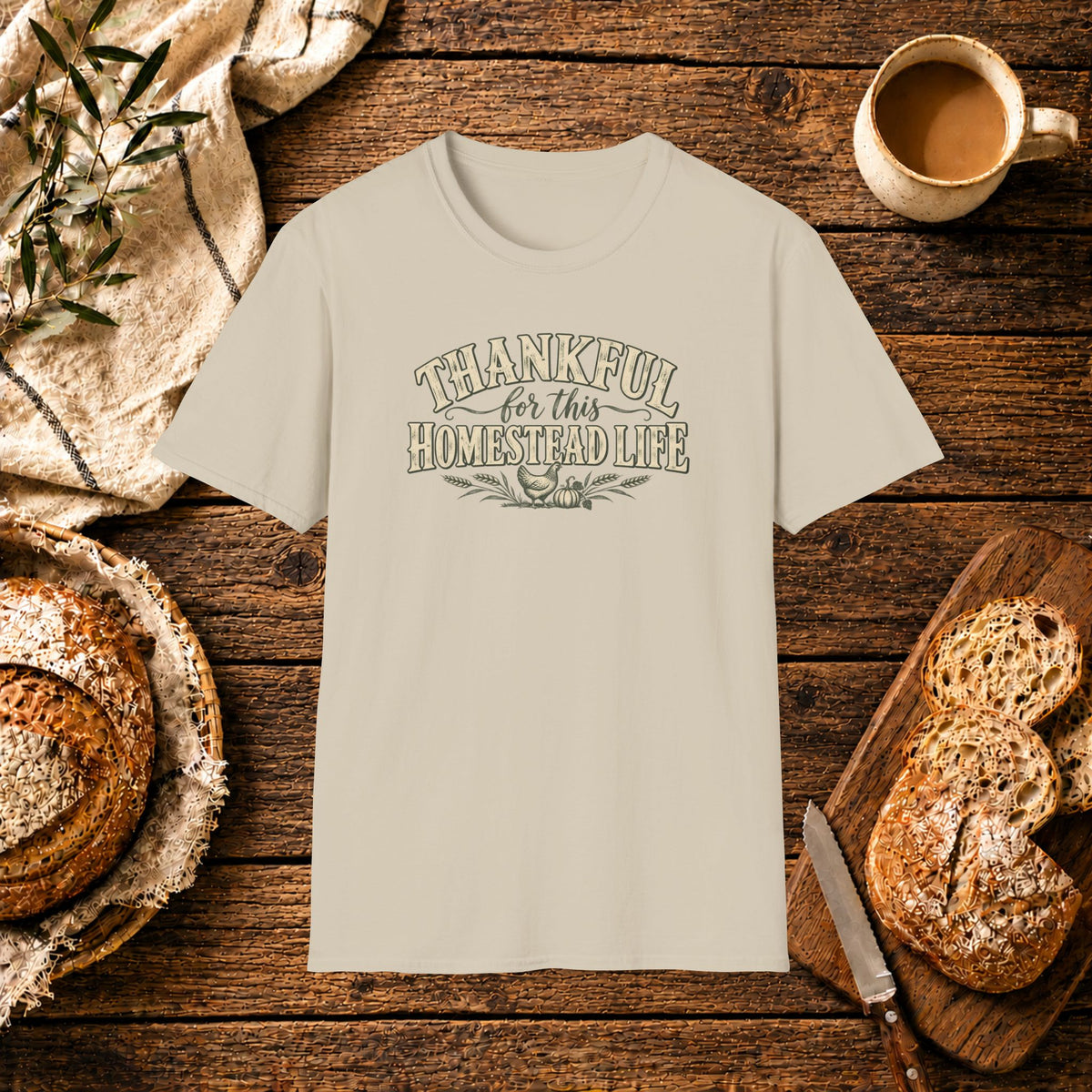 Thankful for this Homestead Life T-Shirt