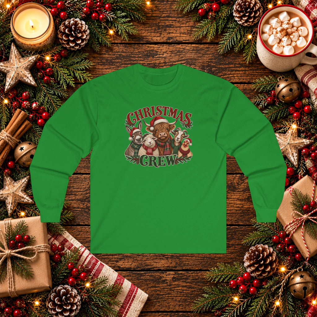 Christmas Crew Long Sleeve Tee