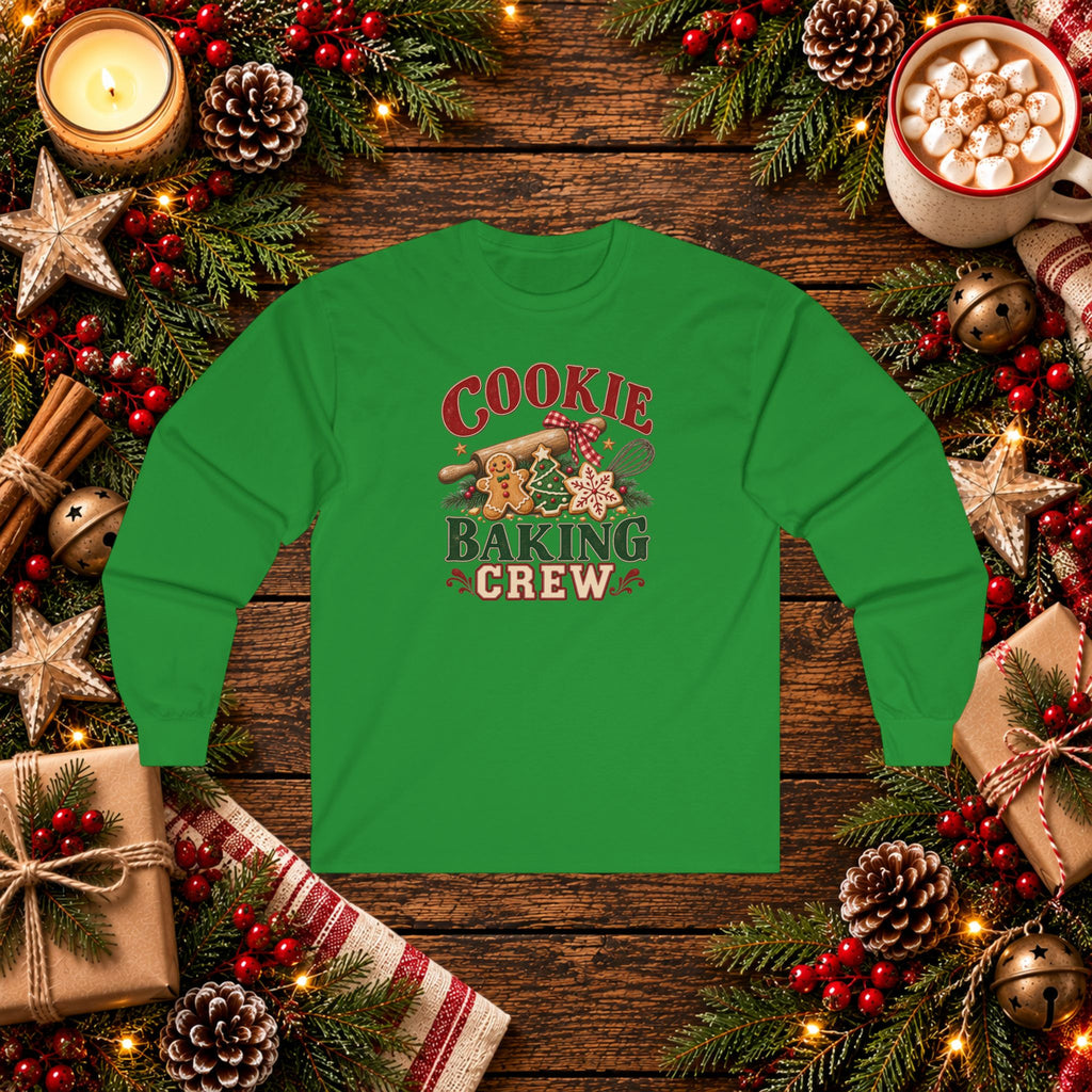Cookie Baking Crew Long Sleeve Tee