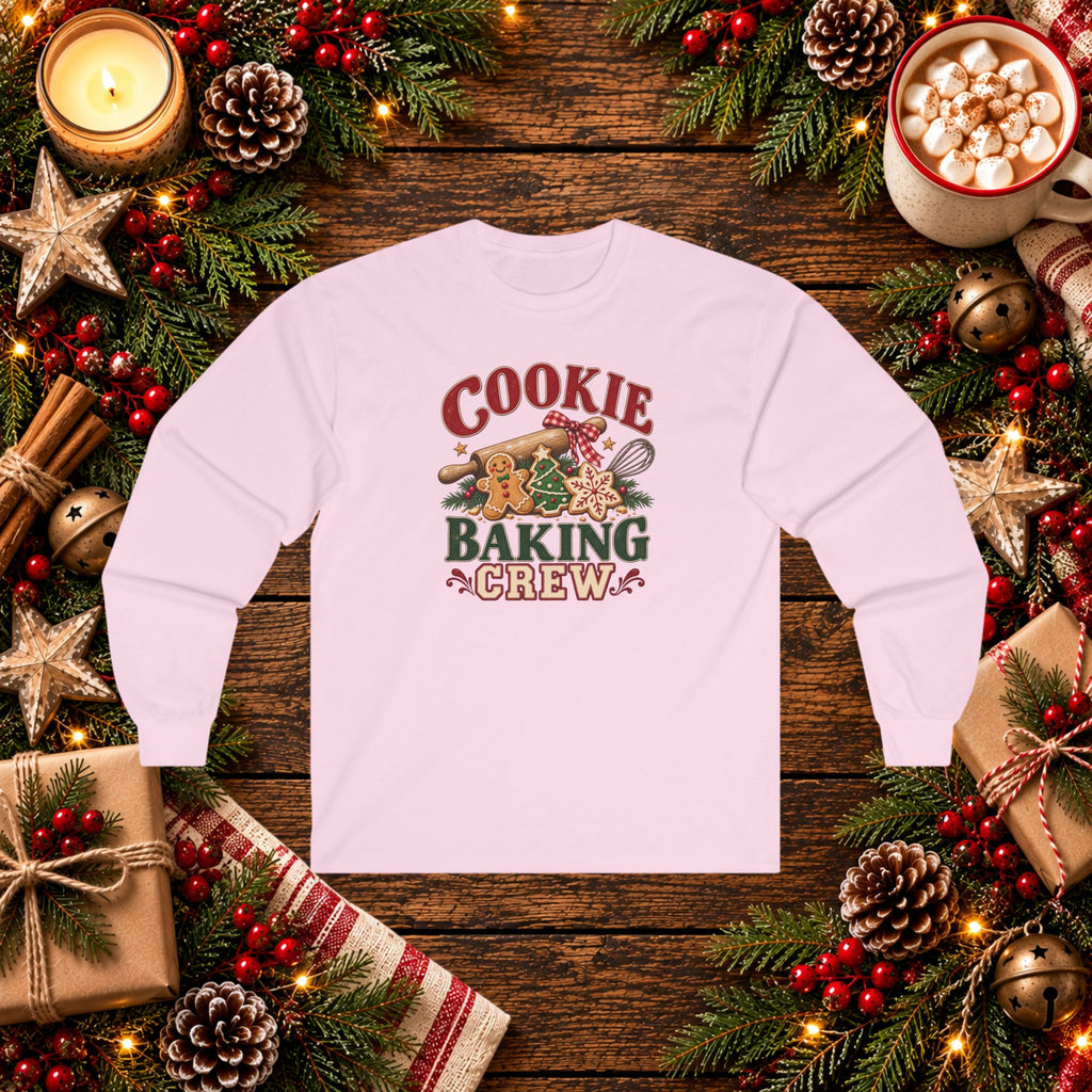 Cookie Baking Crew Long Sleeve Tee