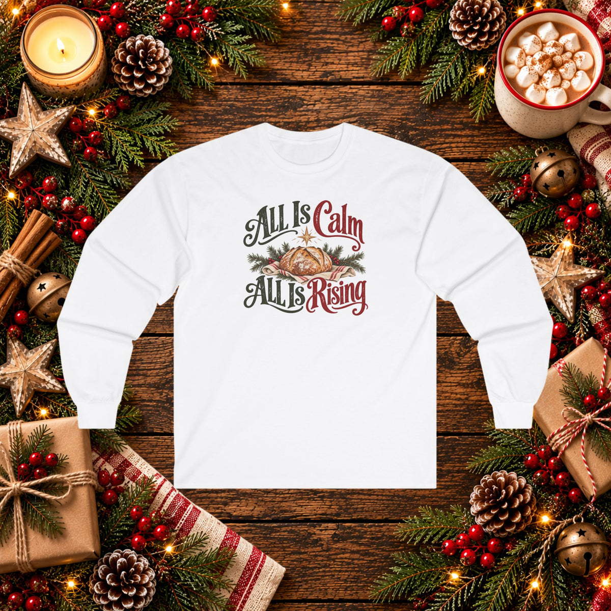 All is Calm All is Rising Long Sleeve Tee