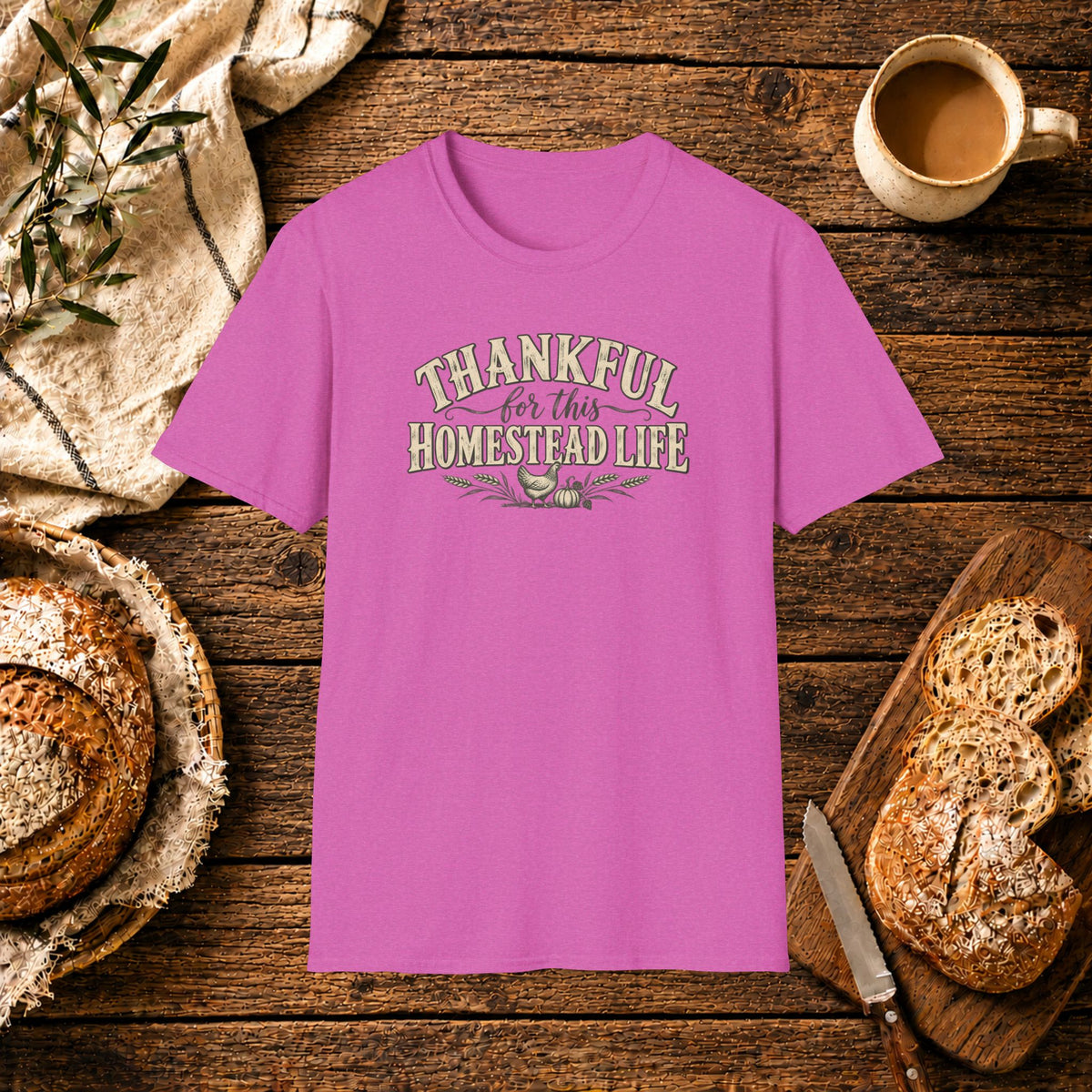 Thankful for this Homestead Life T-Shirt