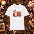 Santa & Highland T-Shirt