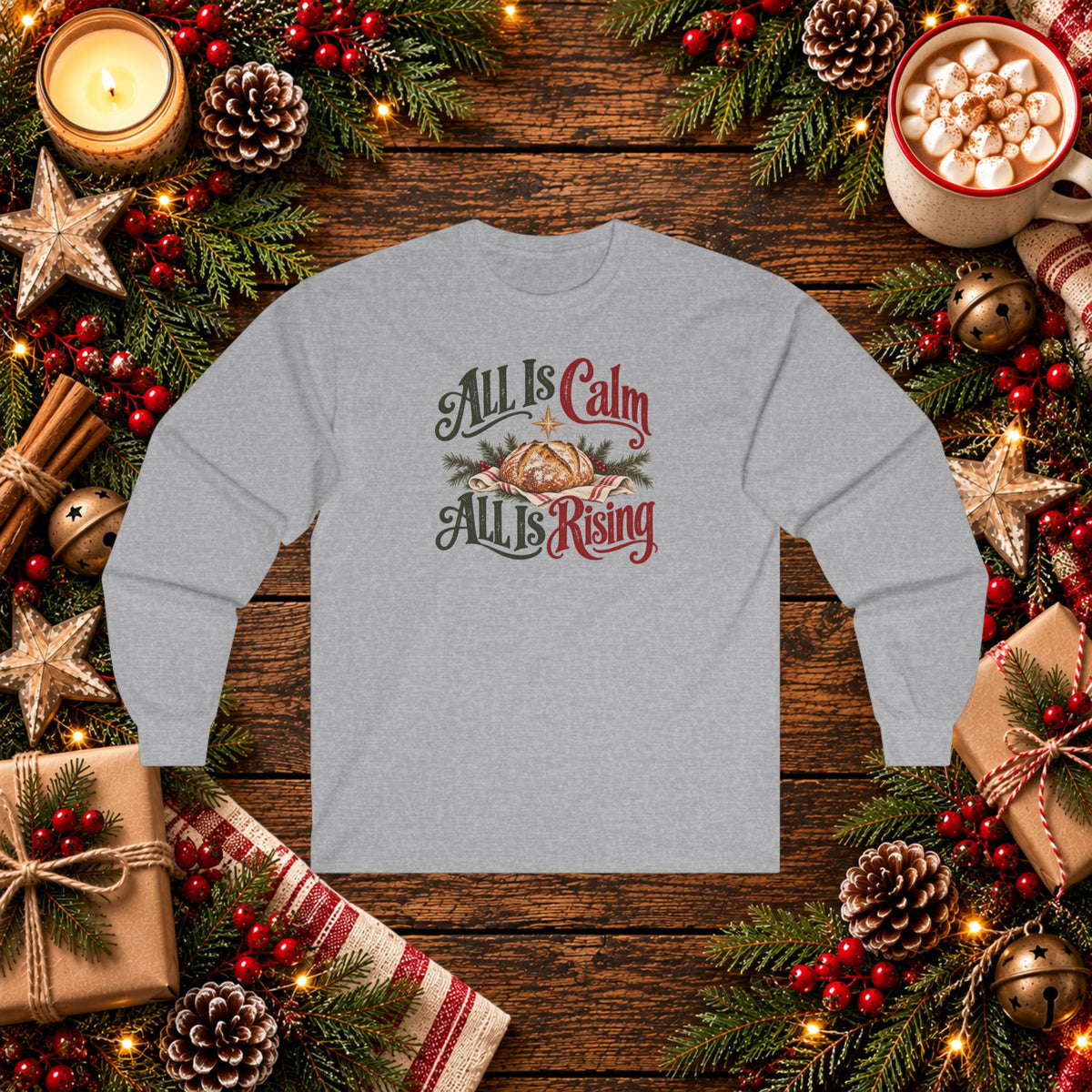 All is Calm All is Rising Long Sleeve Tee