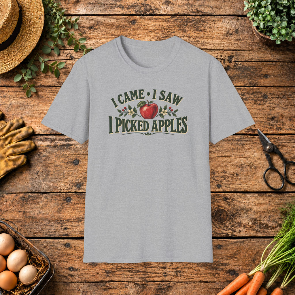 I Came I Saw I picked Apples T-Shirt