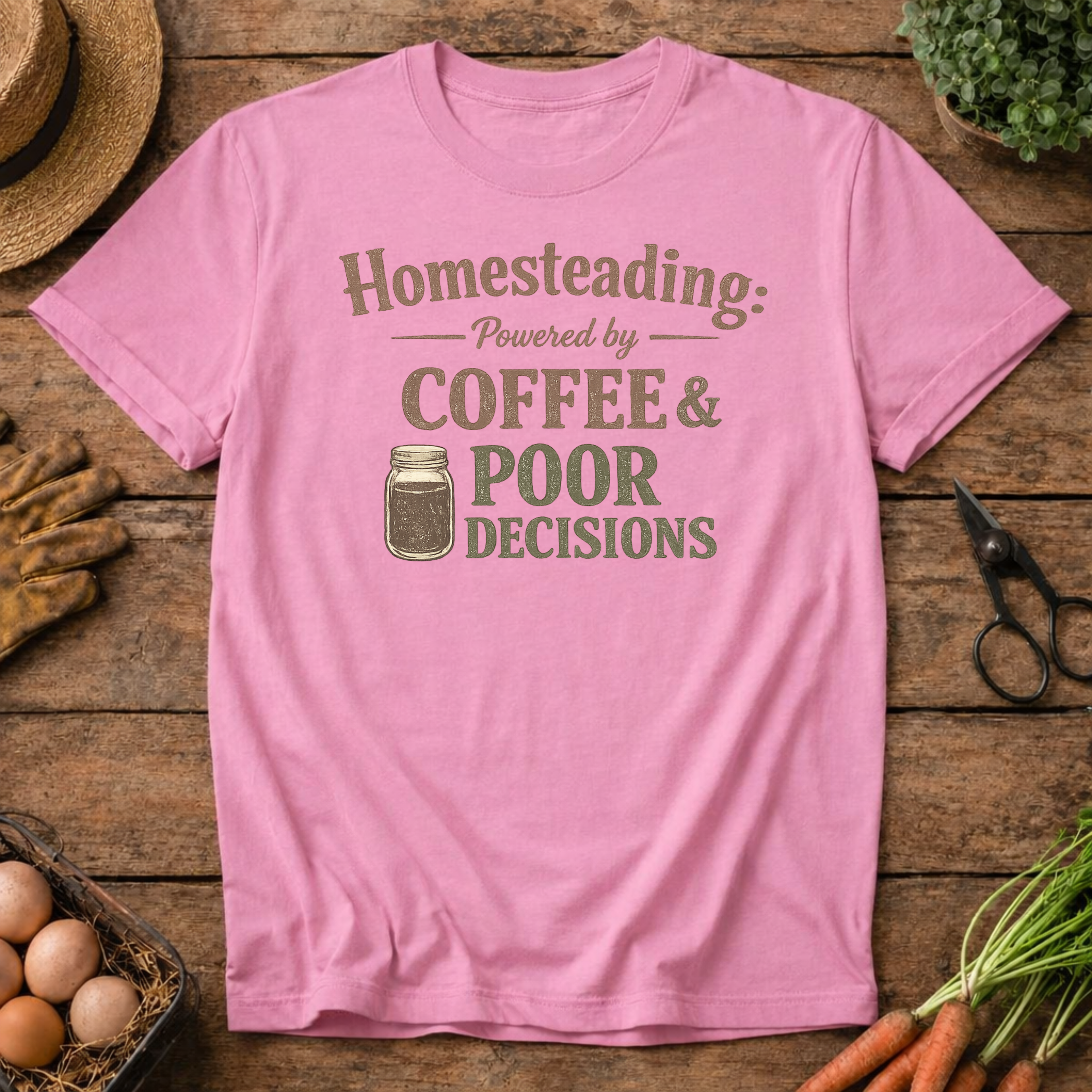 Homesteading Powered by Coffee & Poor Decisions