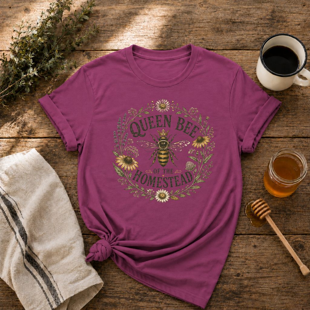 Queen Bee of the Homestead T-Shirt