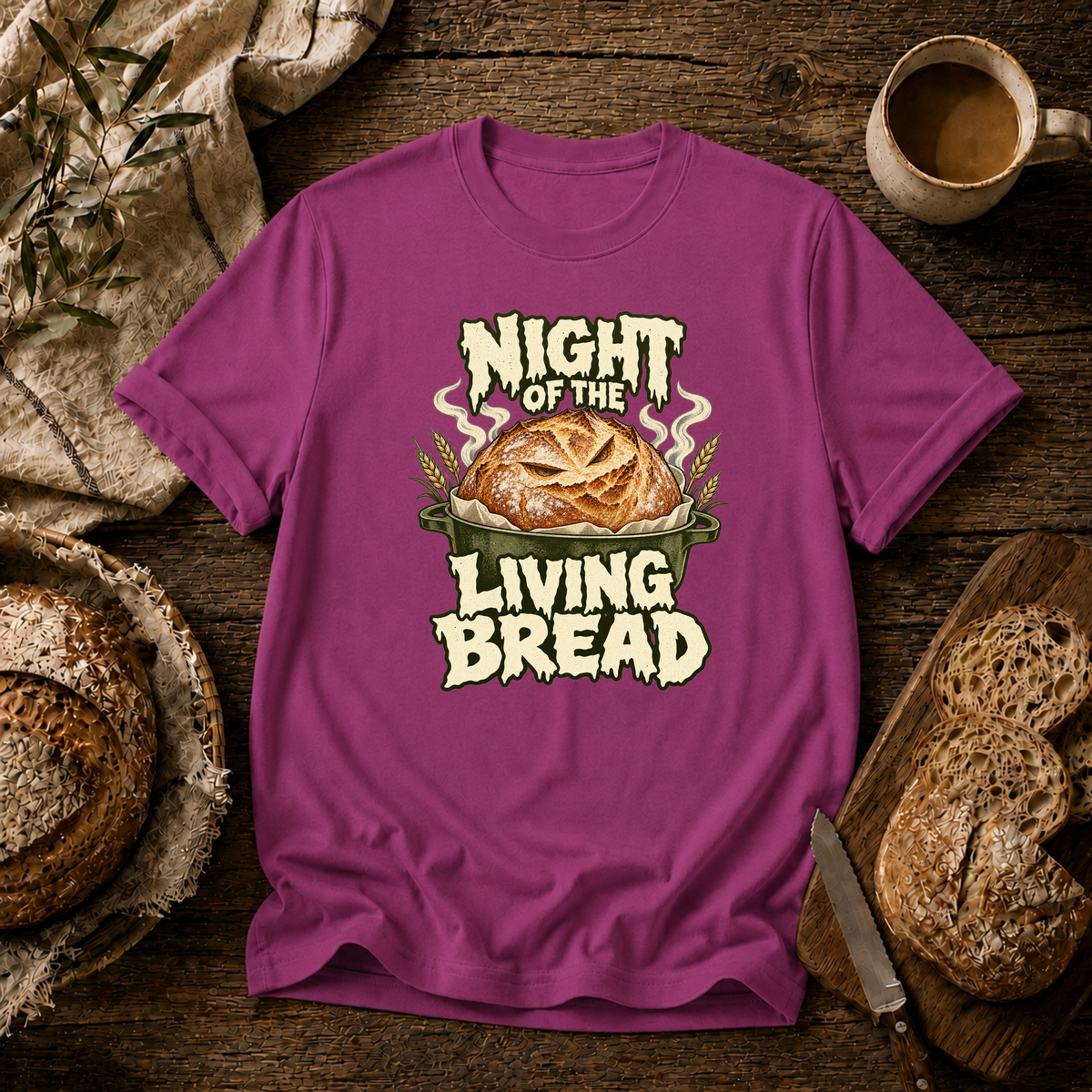 Night of the Living Bread T-Shirt