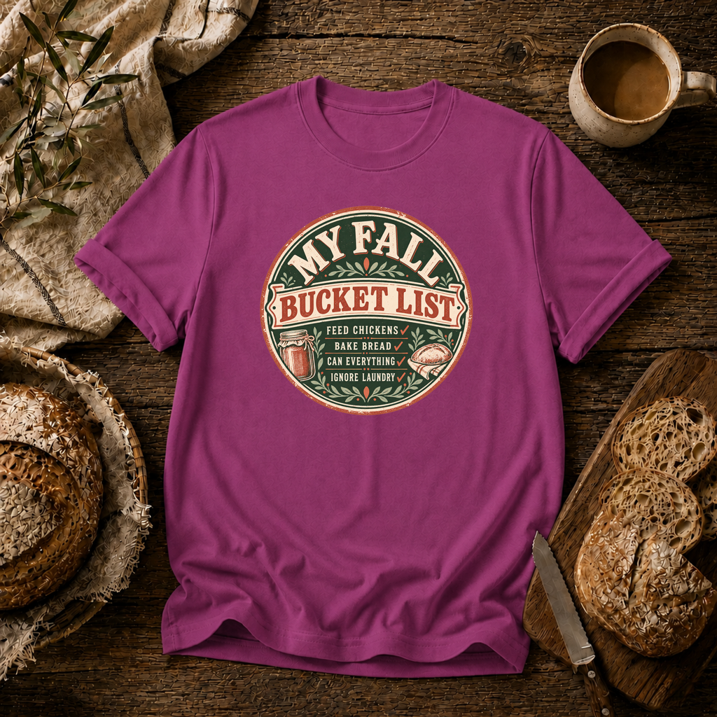 My Fall Bucket List T-Shirt
