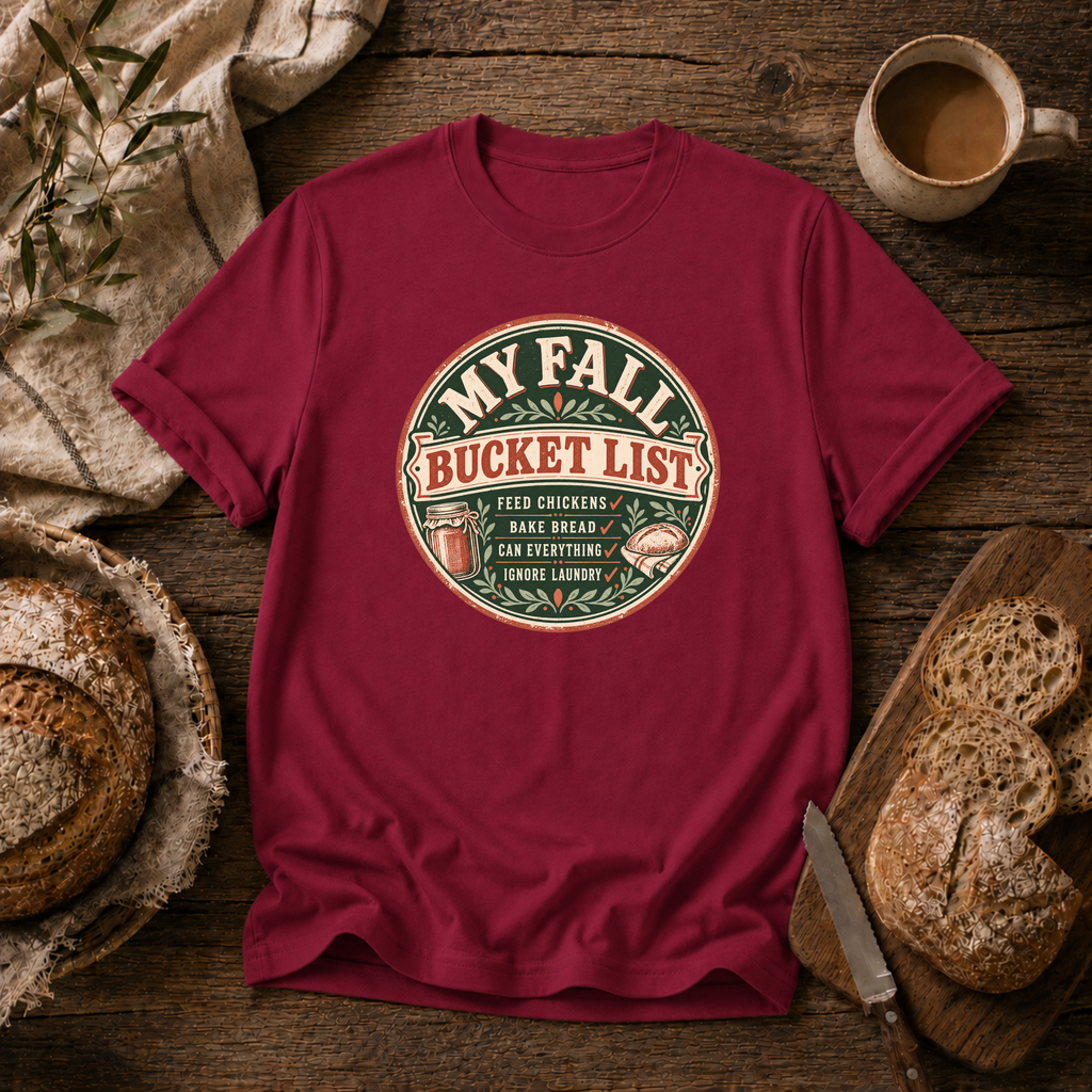 My Fall Bucket List T-Shirt