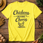 Chickens Before Chores