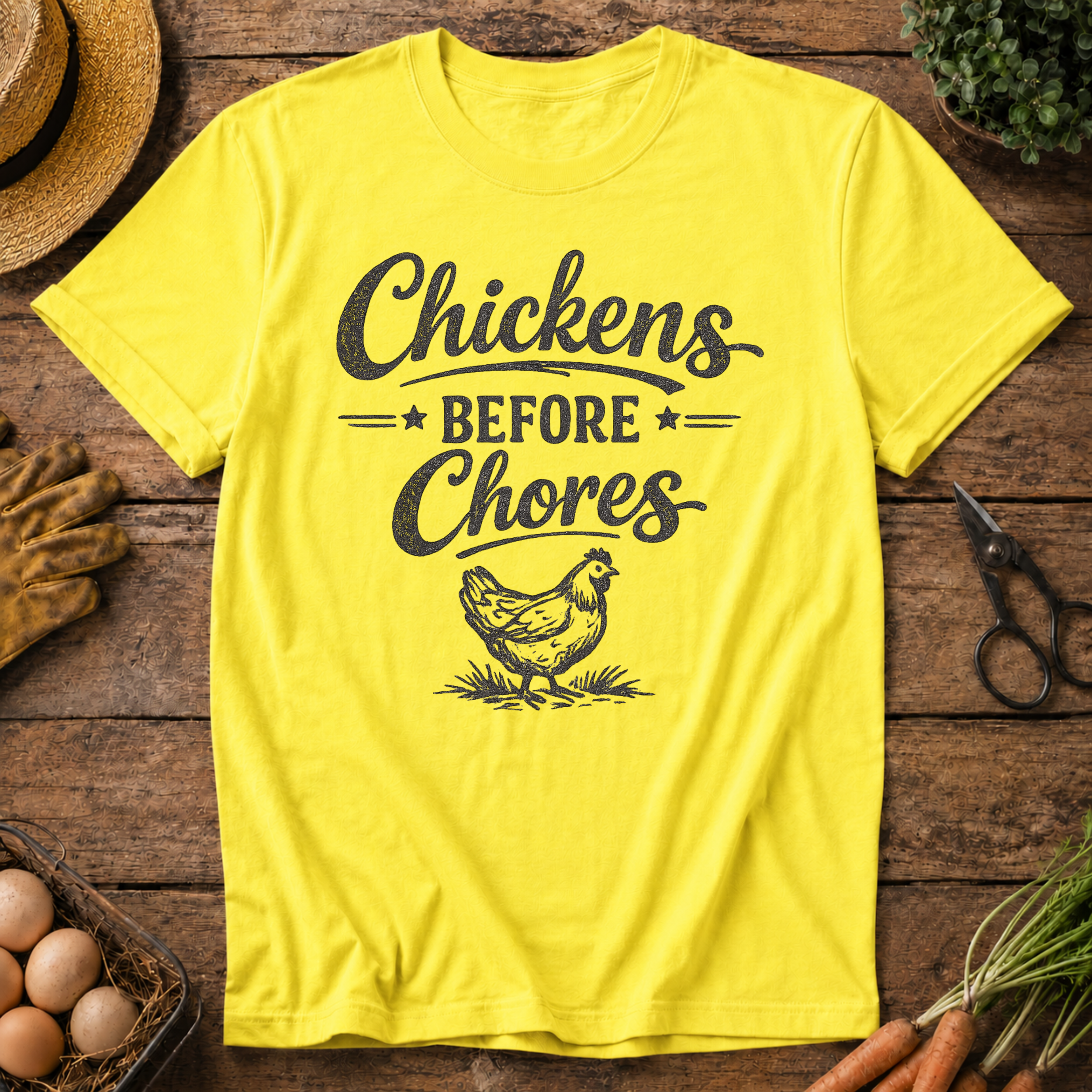Chickens Before Chores