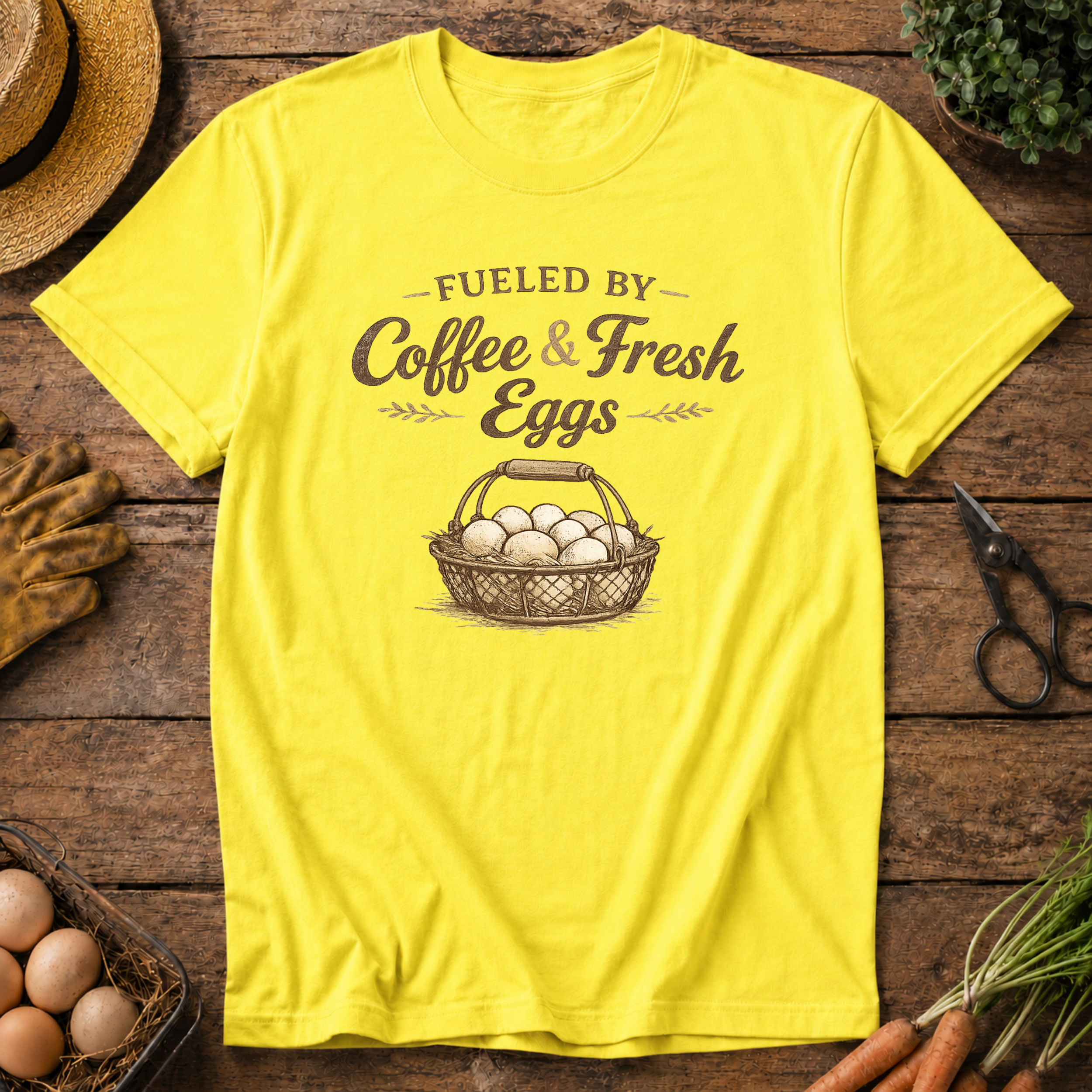 Fueled by Coffee & Fresh Eggs