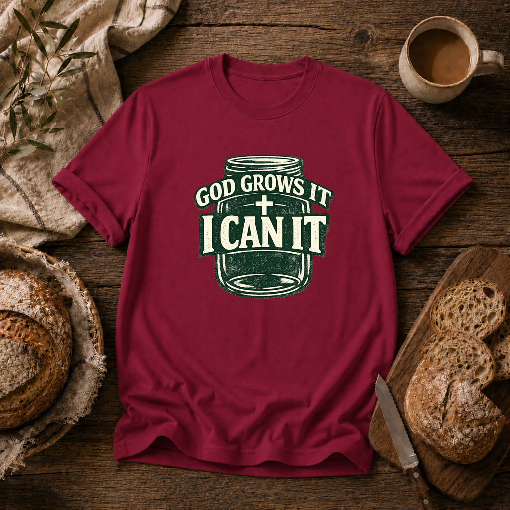 God Grows it, I Can it T-Shirt