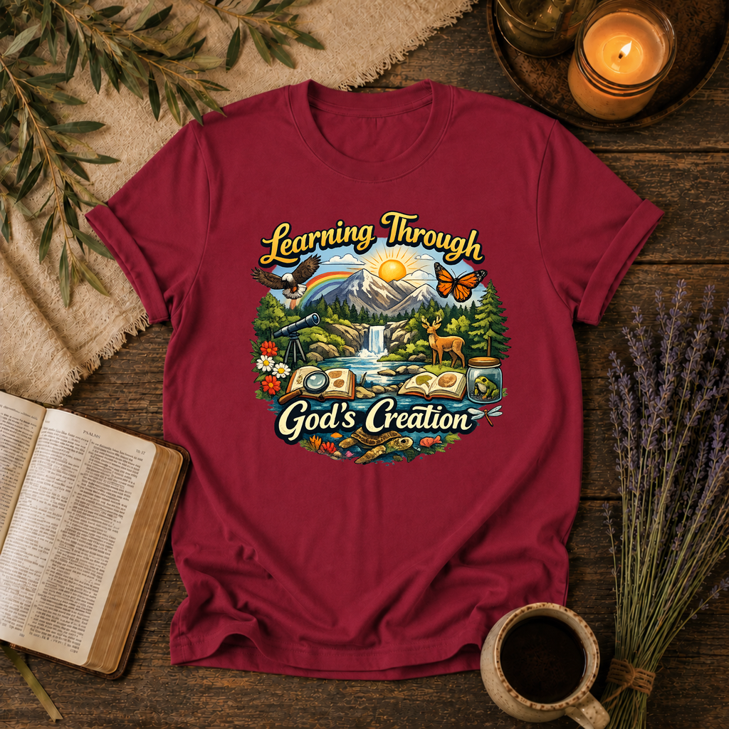 Learning though God's Creation T-Shirt