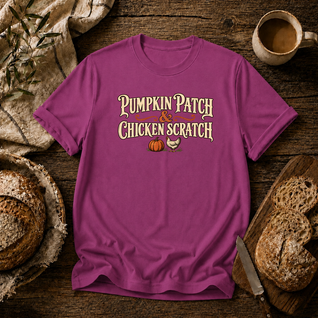 Pumpkin Patch Chicken Scratch T-Shirt