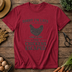 Sorry I'm Late the Chickens Escaped