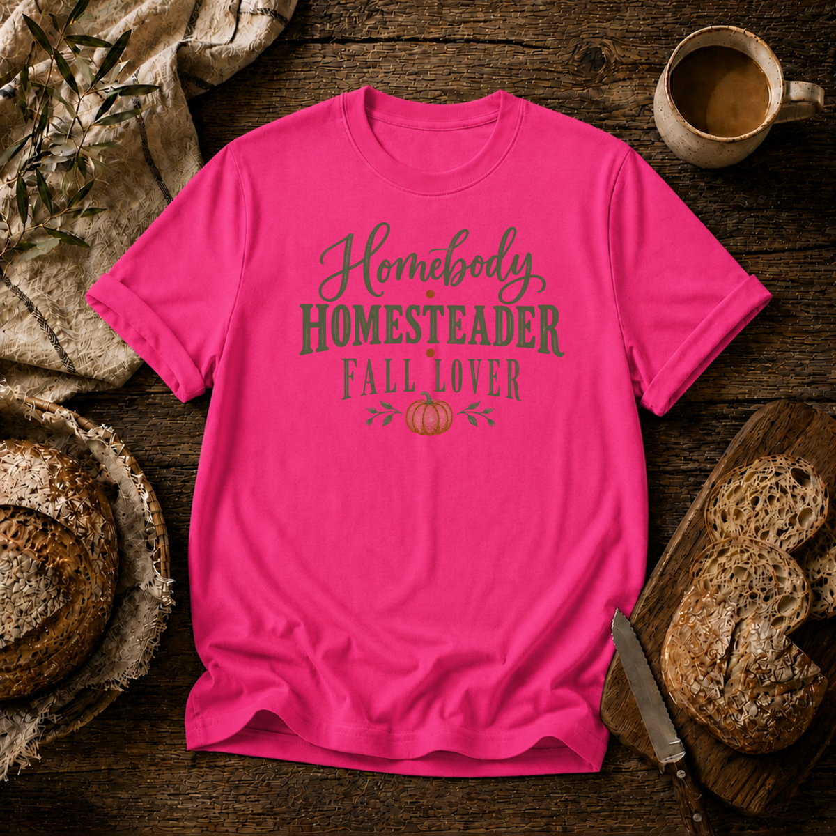 Homebody Homesteader Fall Lover T-Shirt
