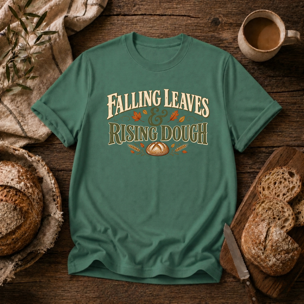 Falling Leaves & Rising Dough T-Shirt